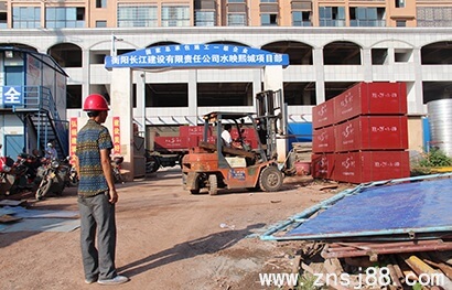 竹胶板到湖南衡阳工地