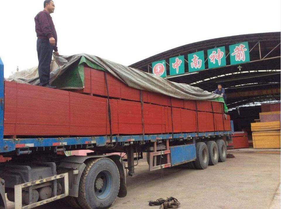中南神箭竹胶板待发往湖北武汉